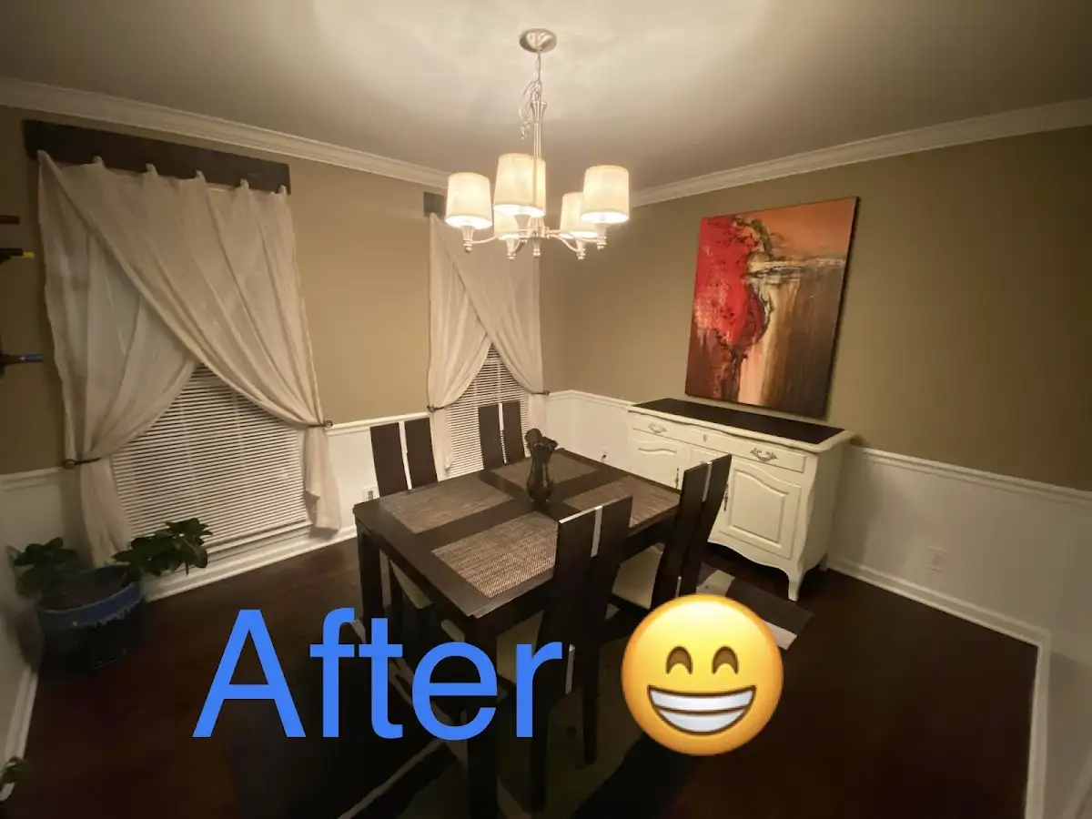 Professional dining room restoration after water damage in Cooper City